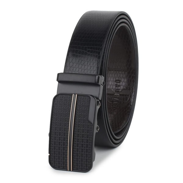 Autolock Buckle Aligator Reversible Belt for Men